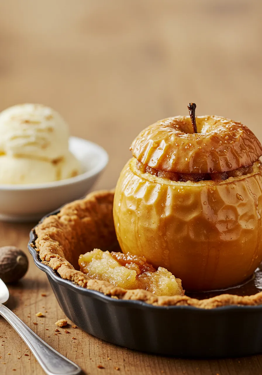 The Best Homemade Baked Apple - tertiary view